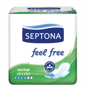 10 pcs Sanitary Napkins Feel Free Normal